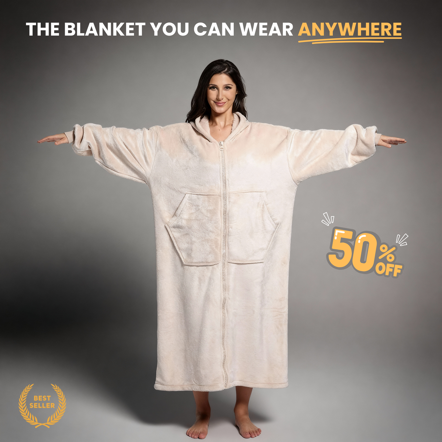 Fleece Wearable Blanket